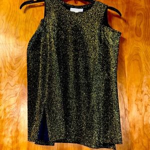 Michael Kors Gold/Black Blouse